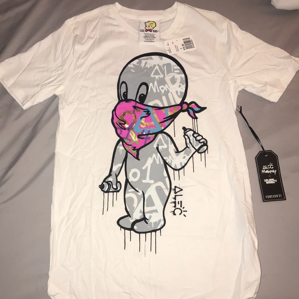 Alec Monopoly x Saturday Morning Tv Logo Top